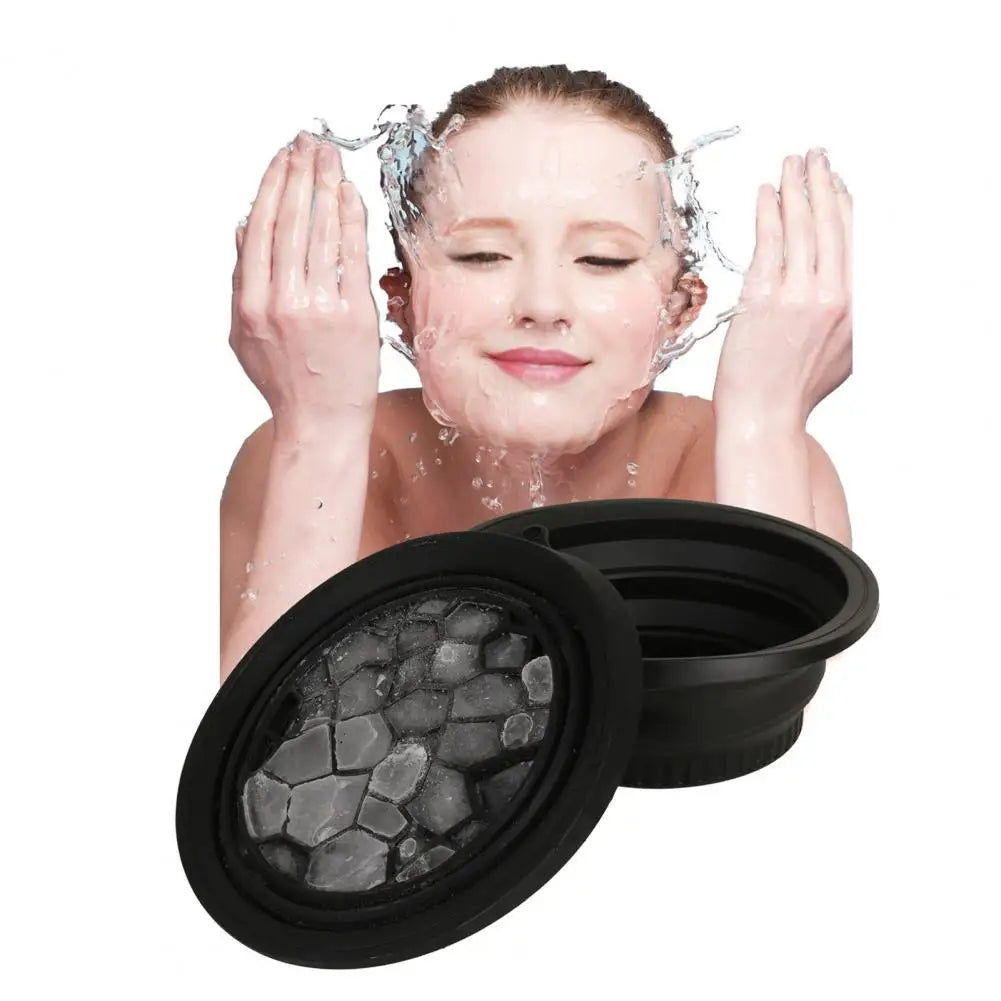 Folding Basin Silicone Facial Ice Bath