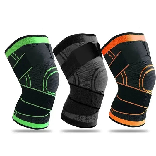 Adjustable Knee Sleeves – All-Day Support for Running, Workouts & Sports