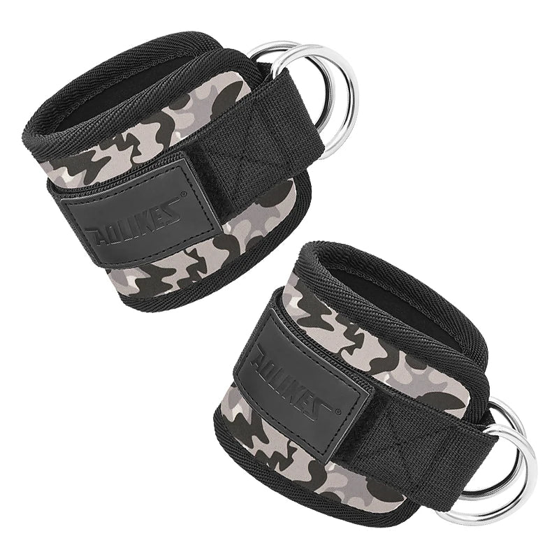 Comfy Glute Kickback Cuffs – D-Ring Ankle/Wrist Straps
