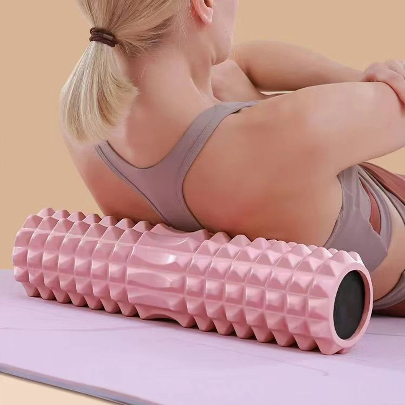 Yoga foam roller muscle massage Block pilates tool